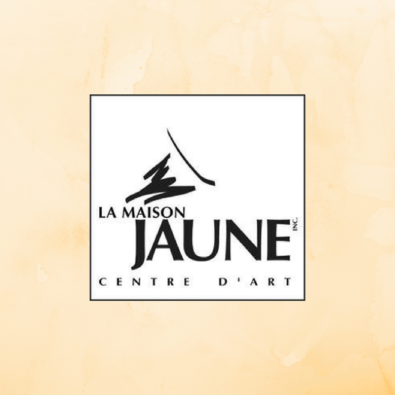 Logo pour l'organisme Centre d'art La Maison Jaune Logo pour l'organisme Centre d'art La Maison Jaune