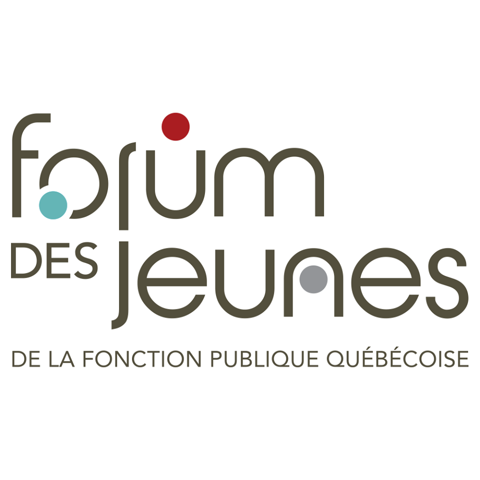 Logo pour l'organisme Forum des jeunes de la fonction publique québécoise Logo pour l'organisme Forum des jeunes de la fonction publique québécoise